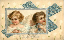 A Joyful Easter With Children Postcard Postcard