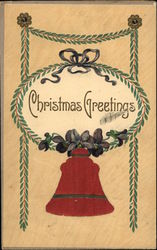 Christmas Greetings Postcard Postcard