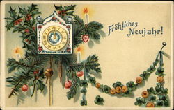 Frohliches Neujahr! Postcard Postcard