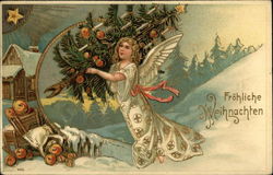 German Angel Postcard