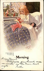 Morning Children Postcard Postcard