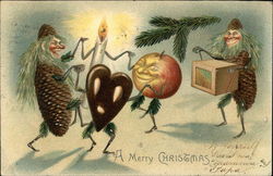 A Merry Christmas Postcard