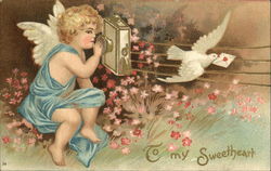 To my Sweetheart Postcard