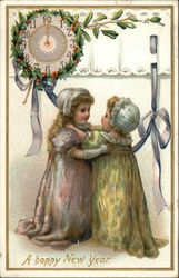 A Happy New Year Postcard