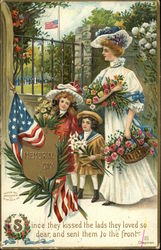 Memorial Day Postcard Postcard