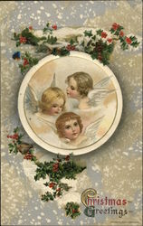 Christmas Greetings Postcard