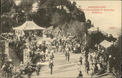 The Chowrastah on Saturday Evening Darjeeling, India Postcard Postcard