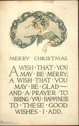 Merry Christmas Postcard Postcard