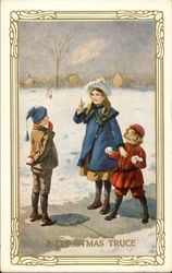 A Christmas Truce Postcard