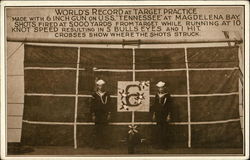 World's record at target practice Postcard