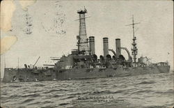 USS Nebraska Postcard