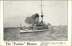 The "Puritan" Monitor Postcard