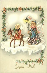 Joyeyx Noel Angels Postcard Postcard