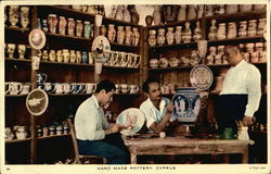 Hand Made Pottery, Cyprus Postcard Postcard