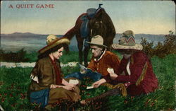 A Quiet Game Postcard