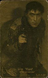 Wm. Hart, in "The Two Gun Man" Actors Postcard Postcard