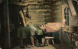 The Cow Ranchers Bunk Postcard