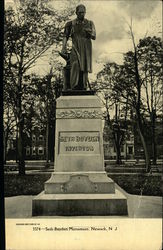 Seth Boyden Monument Postcard