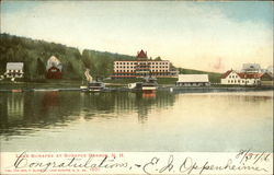 Lake Sunapee at Sunapee Harbor New Hampshire Postcard Postcard