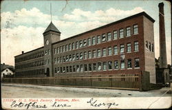 U.S. Watch Factory Postcard