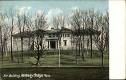 Wellesley College - Art Building Postcard