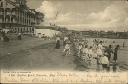 Pavilion Beach Postcard