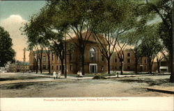 Probate Court and Old Court House Postcard