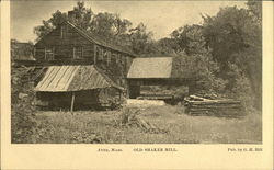 Old Shaker Mill Ayer, MA Postcard Postcard