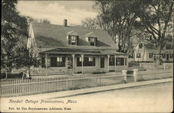 Kendall Cottage Provincetown, MA Postcard Postcard