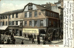 Old Corner Book Store Boston, MA Postcard Postcard