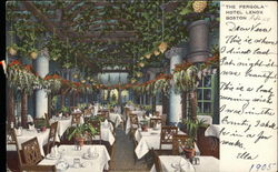 Hotel Lenox - The Pergola Postcard