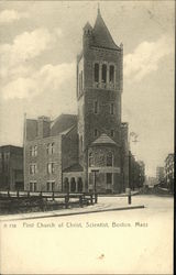 First Church of Christ, Scientist Boston, MA Postcard Postcard