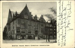 Boston Young Men's Christian Association Massachusetts Postcard Postcard