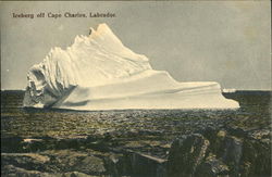 Iceberg Off Cape Charles Postcard