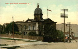 The Court House Vancouver, BC Canada British Columbia Postcard Postcard