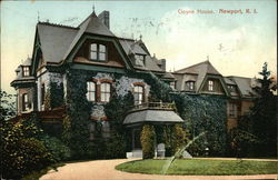 Cloyne House Newport, RI Postcard Postcard