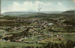 Presidential Range from Kilburn's Crags Littleton, NH Postcard Postcard