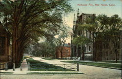 Hillhouse Avenue New Haven, CT Postcard Postcard