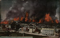 The Great Fire, April 18 to 21, 1906 Postcard