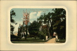 Smith College - College Hall Northampton, MA Postcard Postcard