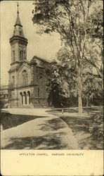 Appleton Chapel at Harvard University Cambridge, MA Postcard Postcard