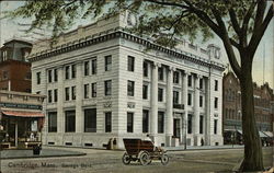 Savings Bank Cambridge, MA Postcard Postcard