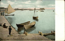 Beach Scene Postcard