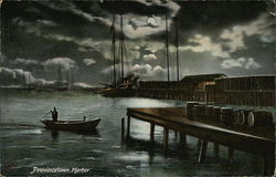 Provincetown Harbor Postcard