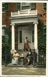 Starbuck House, Main Street Postcard