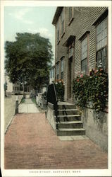 Union Street Nantucket, MA Postcard Postcard