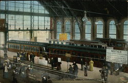 Sullivan Square Terminal - Interior Charlestown, MA Postcard Postcard