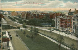 Commonwealth Avenue Postcard