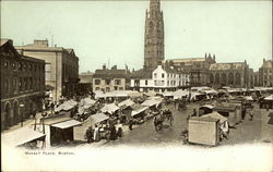 Market Place Boston, MA Postcard Postcard