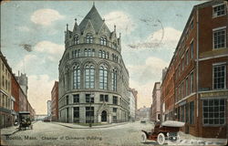 Chamber of Commerce Building Boston, MA Postcard Postcard